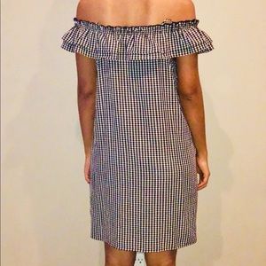 H&M black and white dress